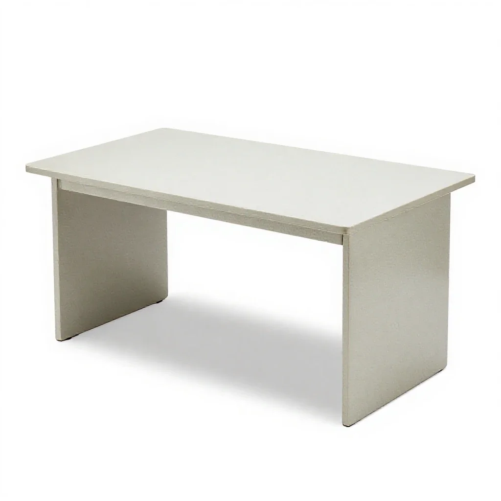 Drafting table isolated on a white background