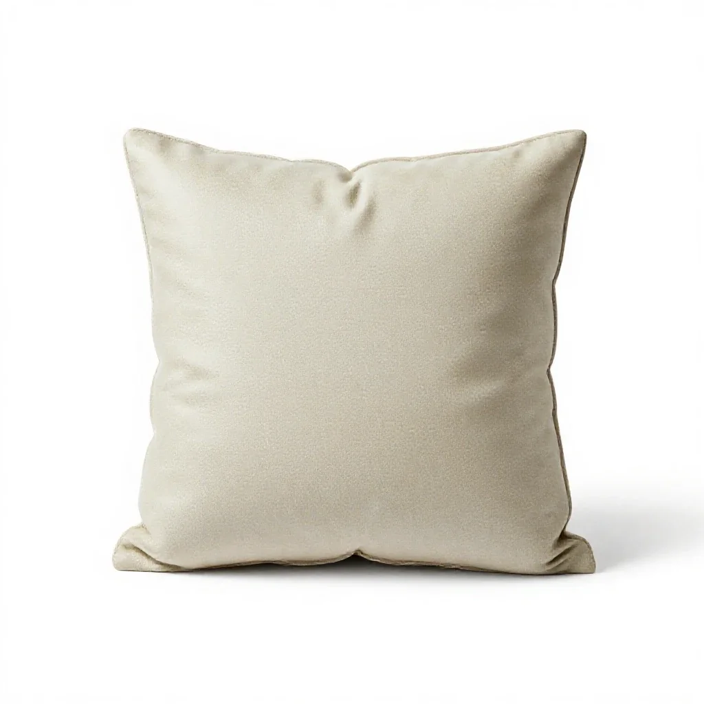 Floor cushion isolated on a white background