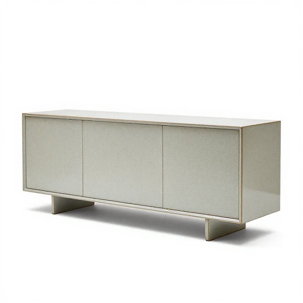 Sideboard credenza isolated on a white background