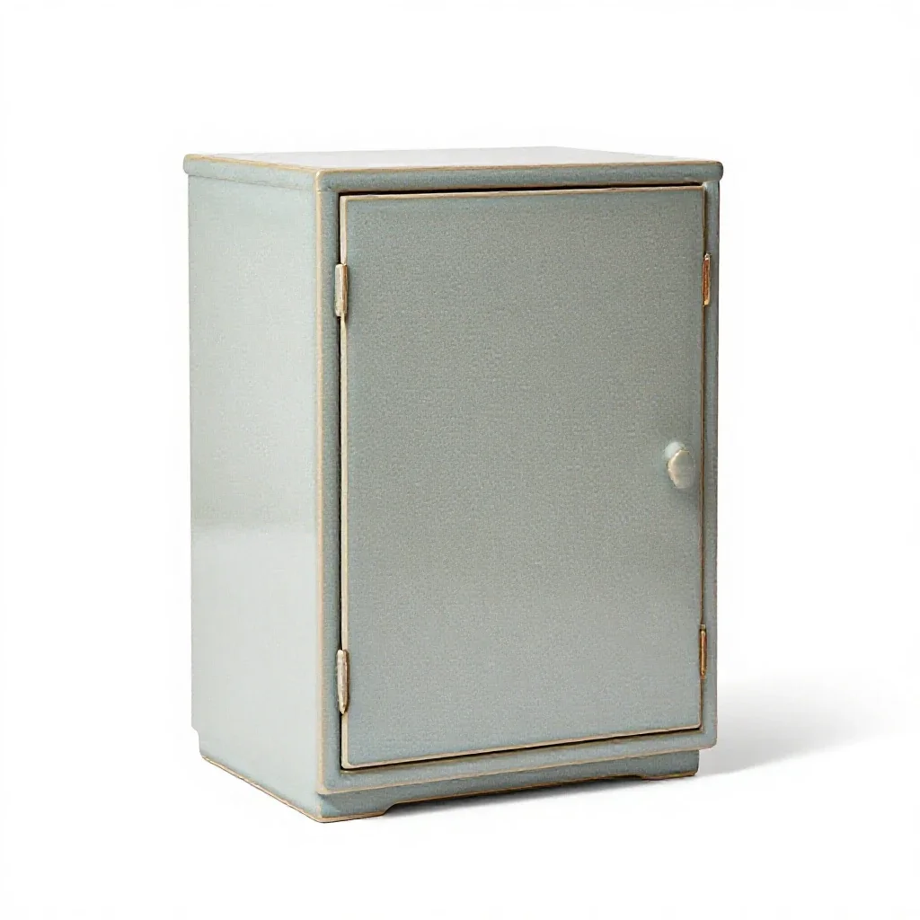 Apothecary cabinet isolated on a white background