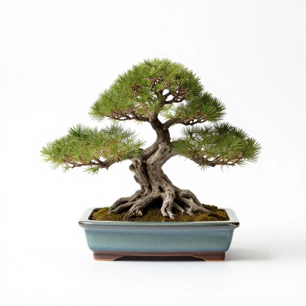 Bonsai training kit isolated on a white background