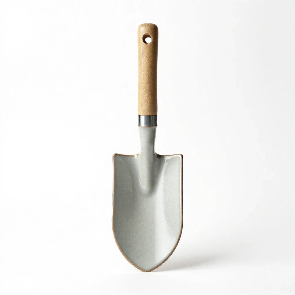Garden hoe isolated on a white background