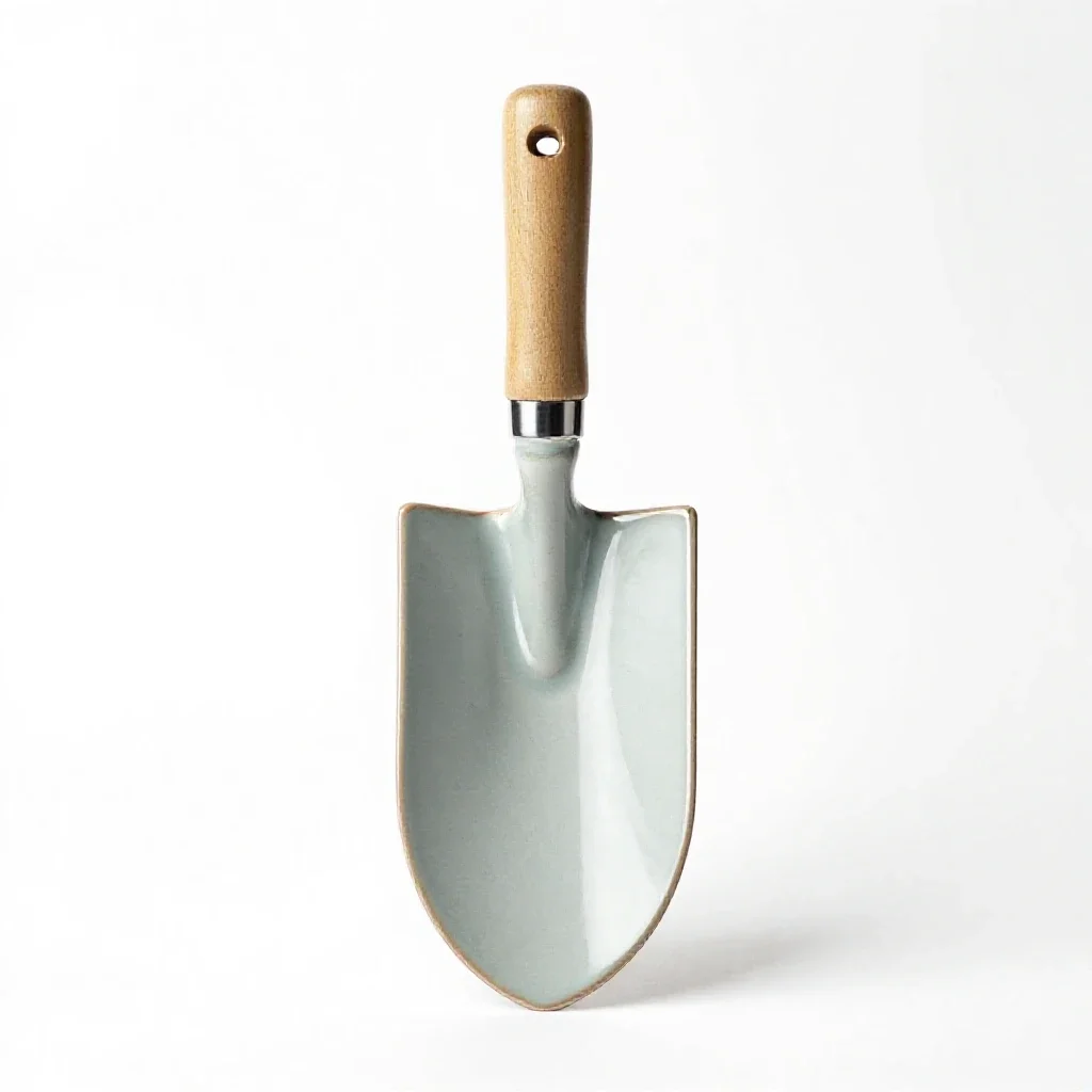 Garden trowel isolated on a white background