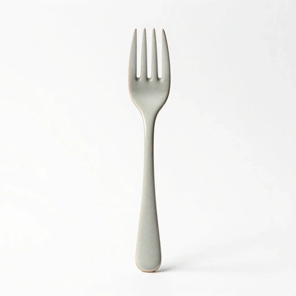 Hand fork isolated on a white background