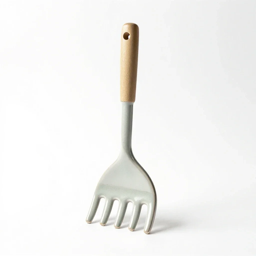 Rake isolated on a white background