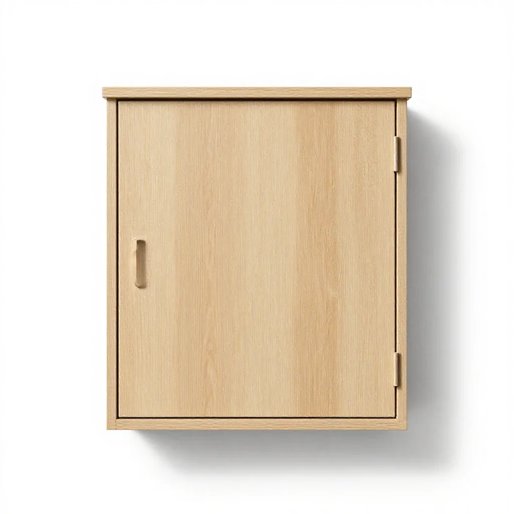 Battery storage cabinet isolated on a white background