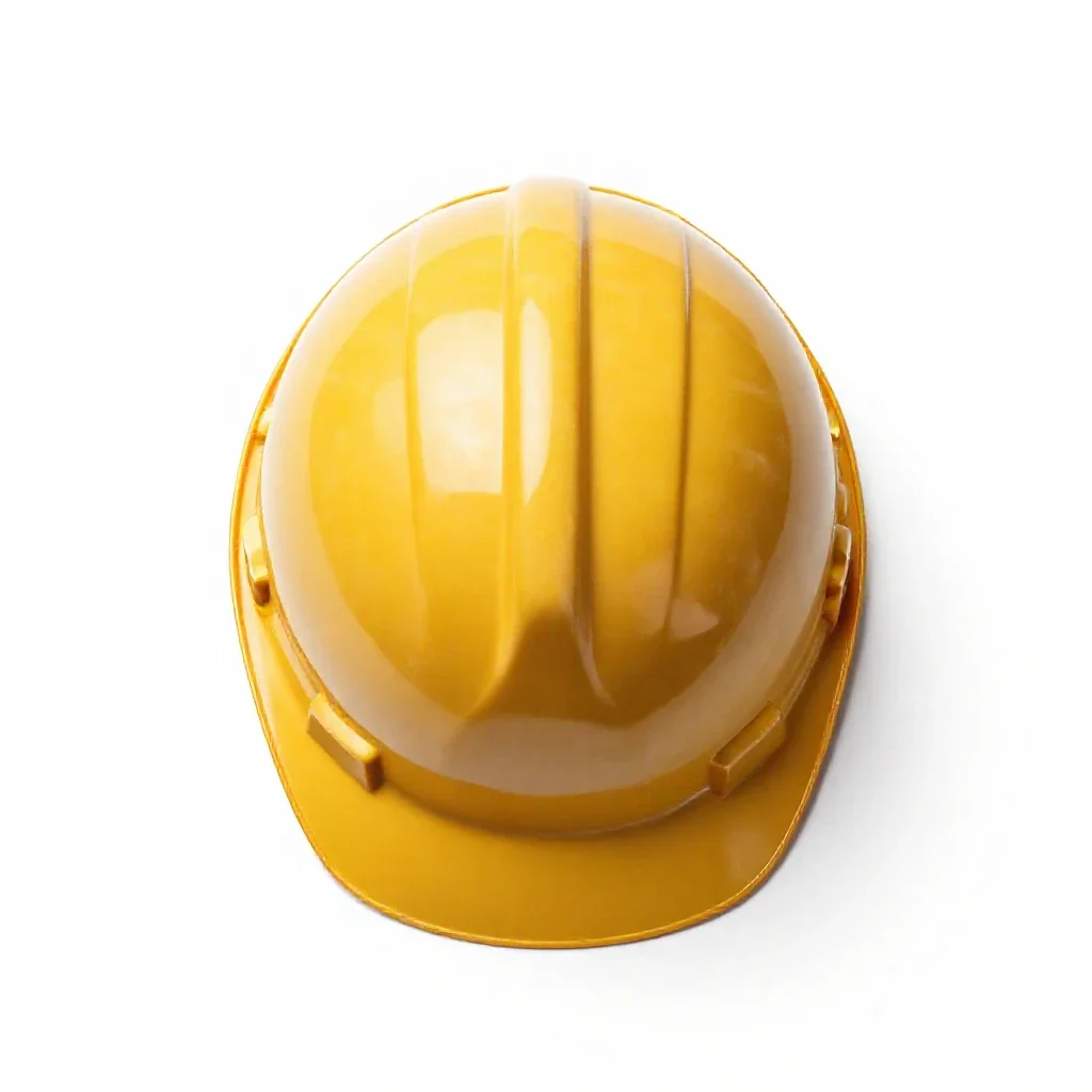 Hard hat isolated on a white background