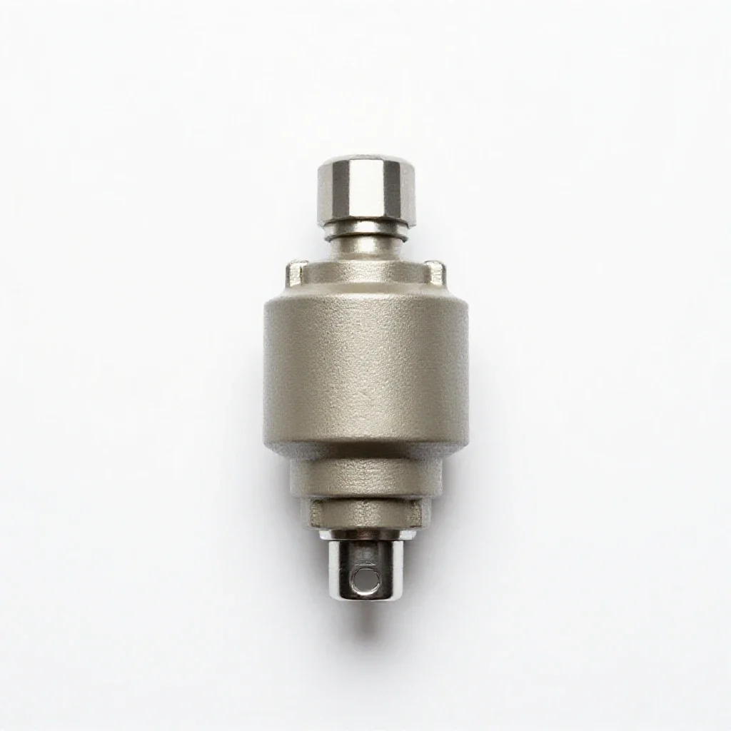 Industrial float switch isolated on a white background