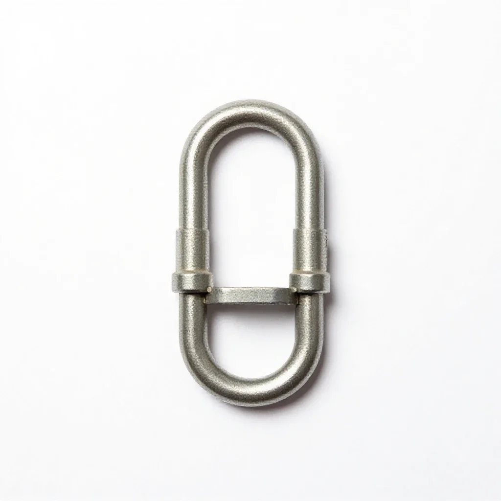 Scaffolding coupler isolated on a white background