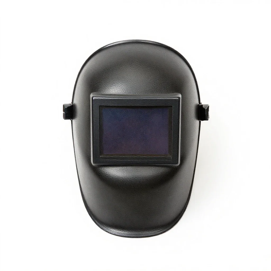 Welding helmet isolated on a white background