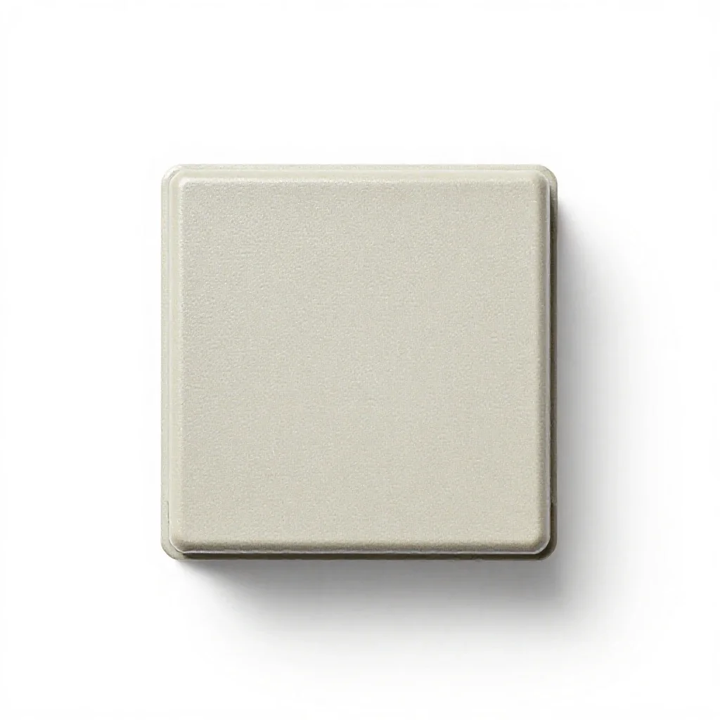 Electrical junction box isolated on a white background