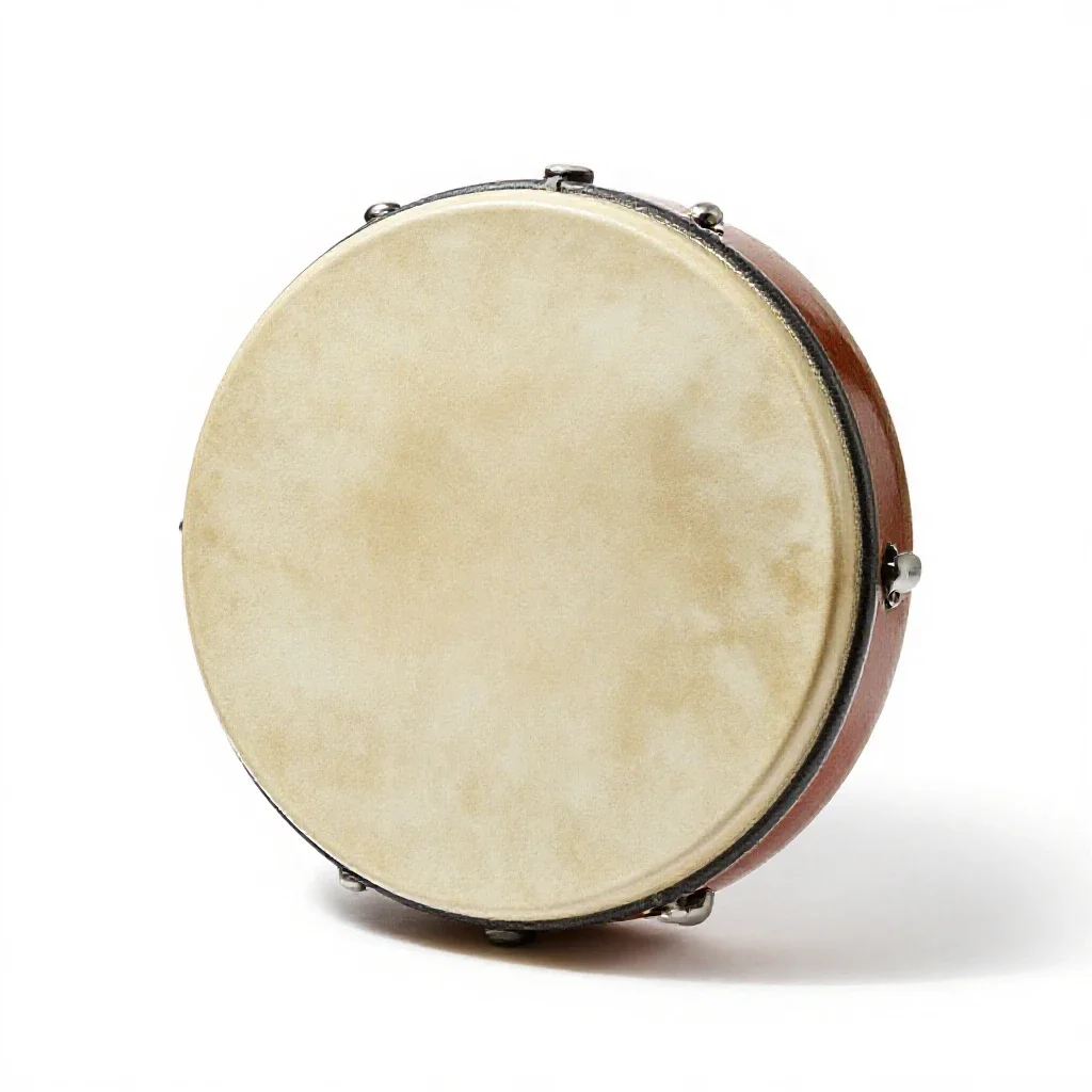 Hang drum isolated on a white background