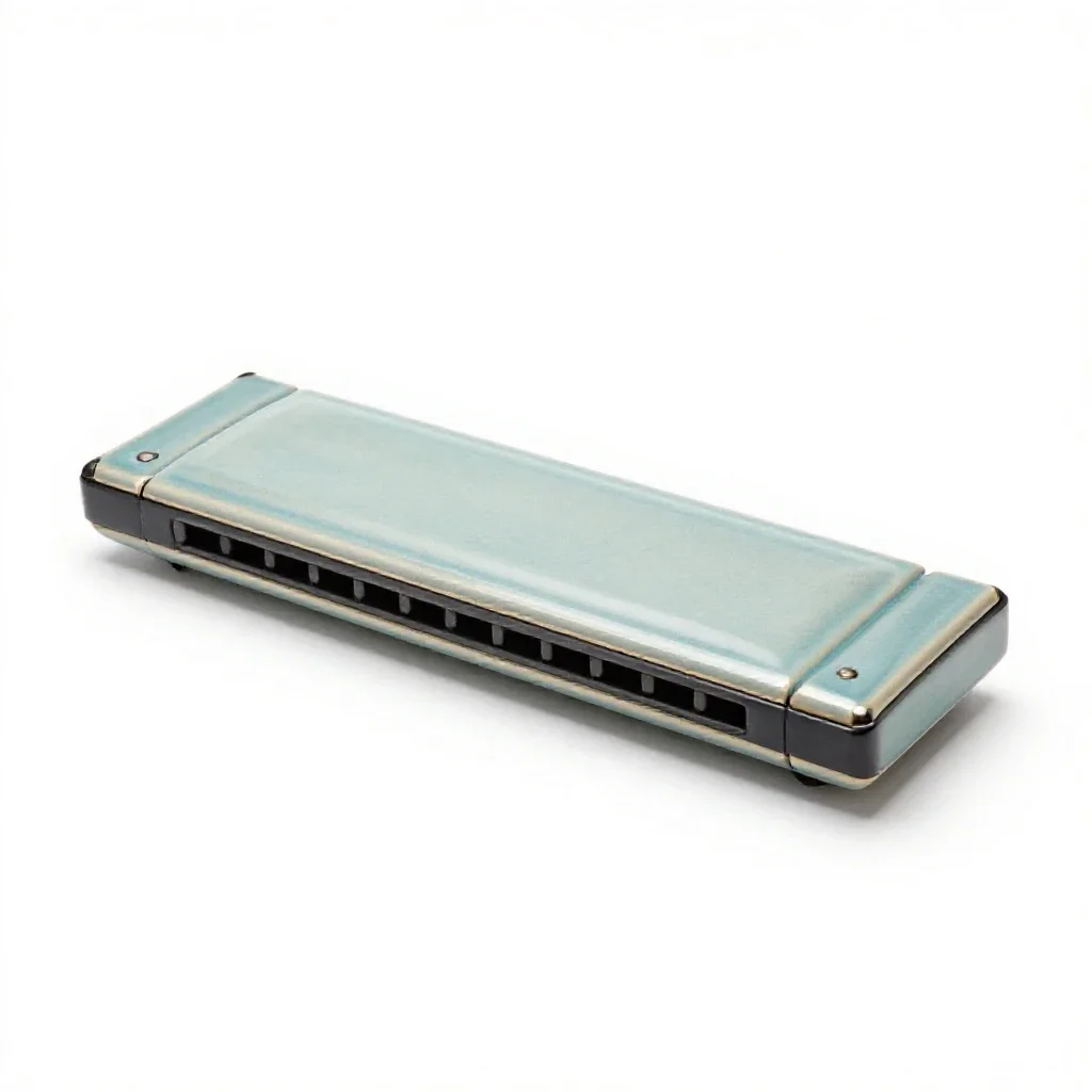 Melodica isolated on a white background