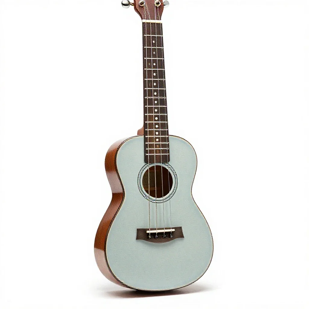 Ukulele isolated on a white background
