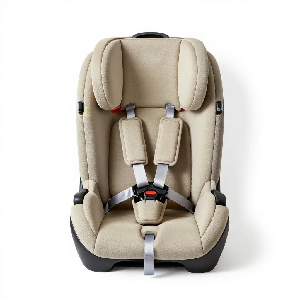 Car seat isolated on a white background