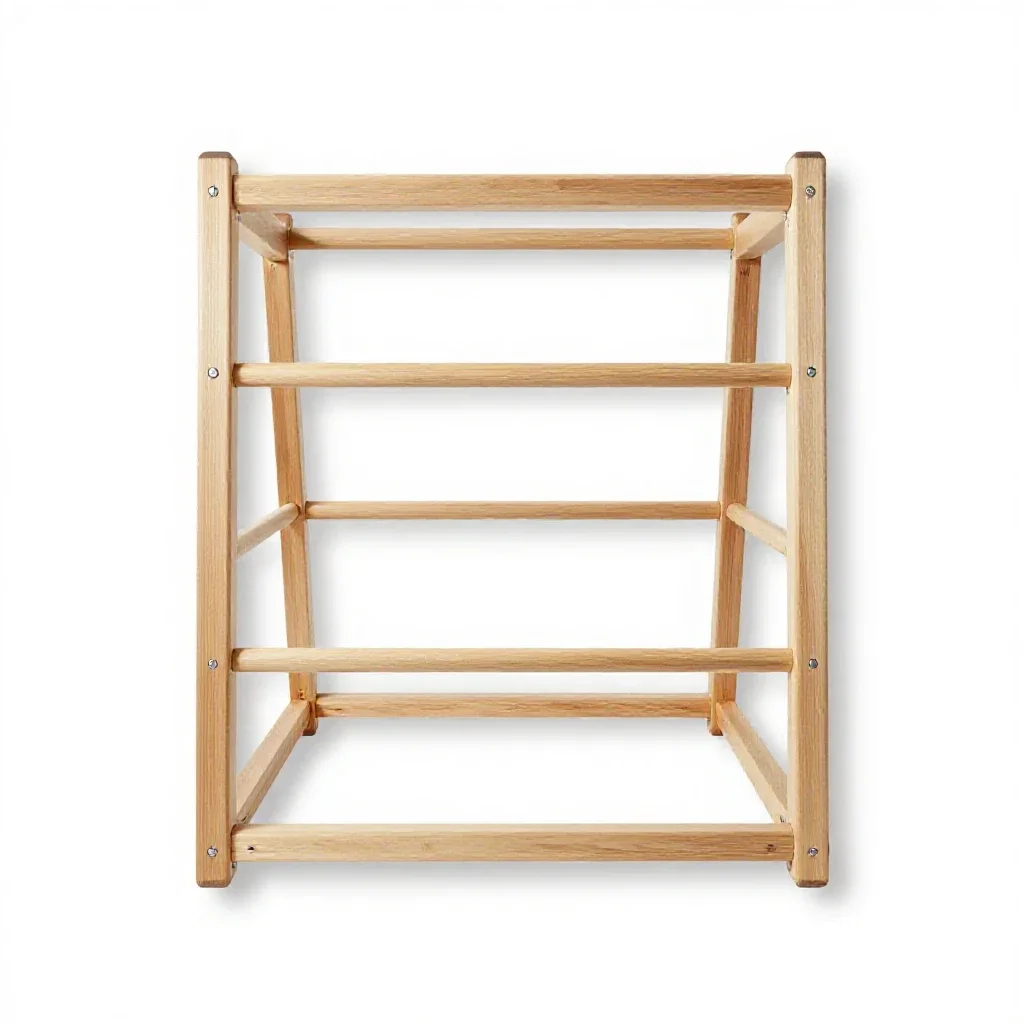 Climbing frame isolated on a white background