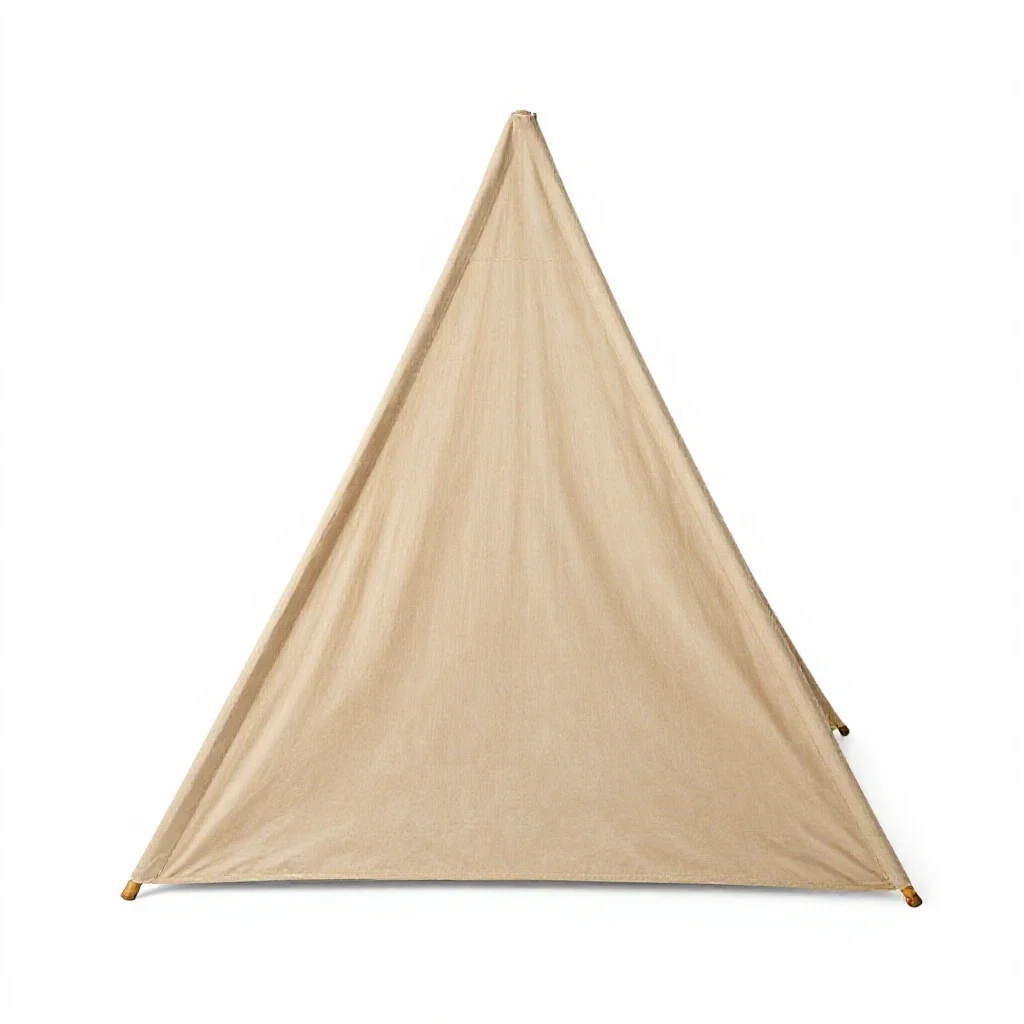 Reading tent isolated on a white background