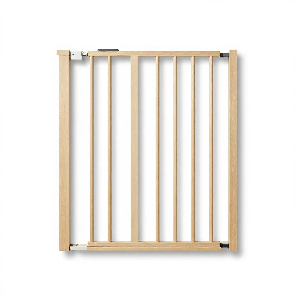 Stair gate isolated on a white background