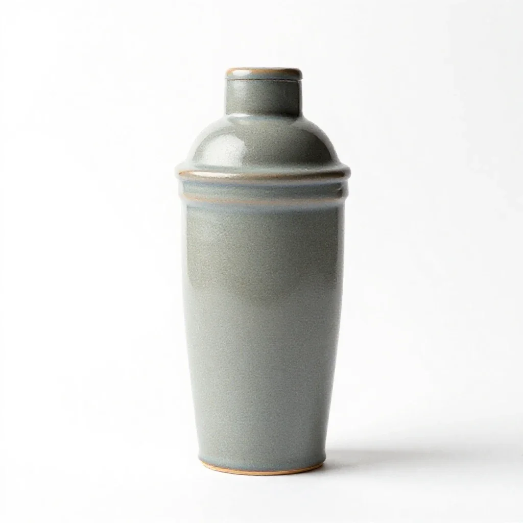 Cocktail shaker isolated on a white background
