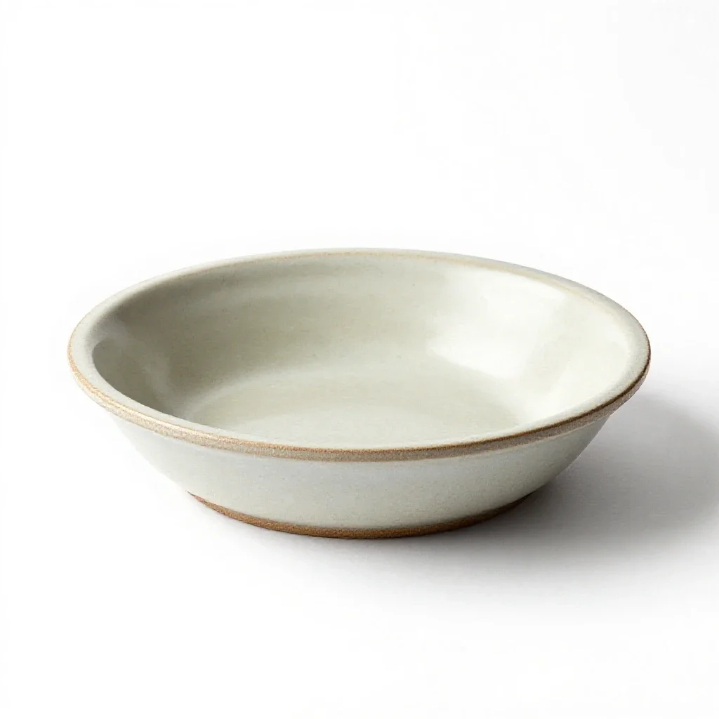 Pie dish isolated on a white background