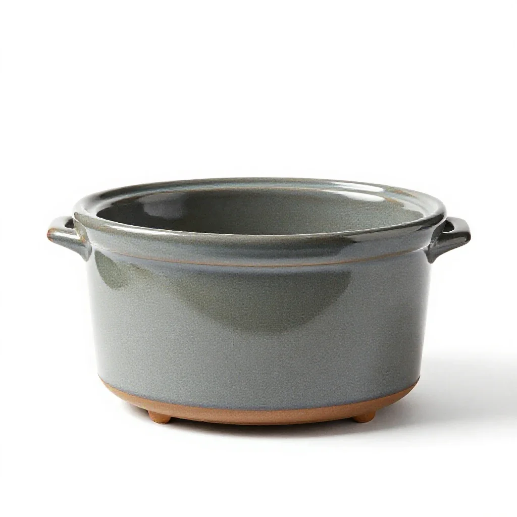Slow cooker isolated on a white background