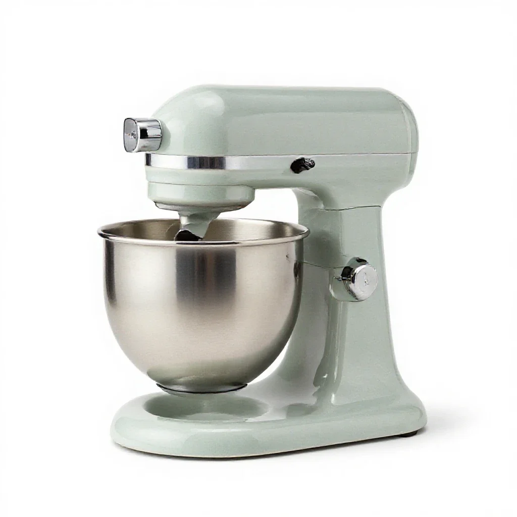 Stand mixer isolated on a white background