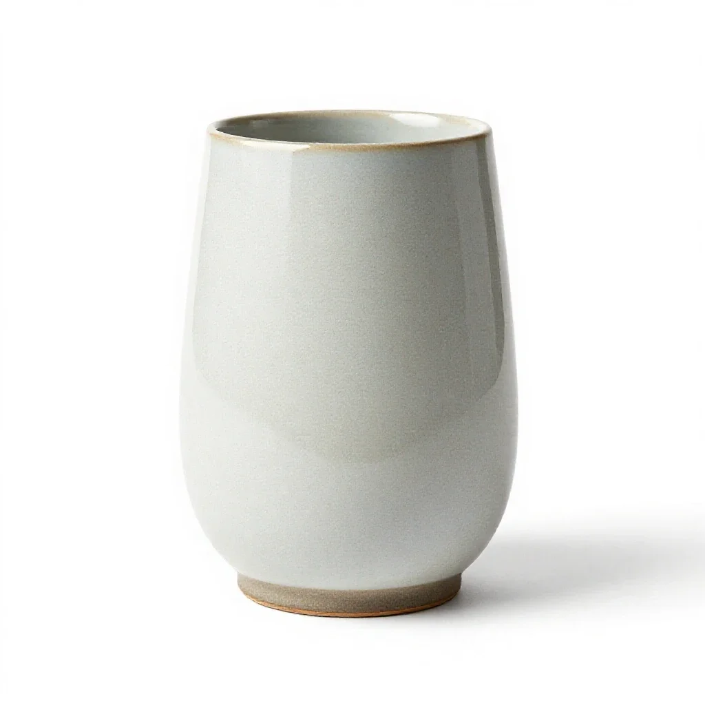 Bedside touch lamp isolated on a white background