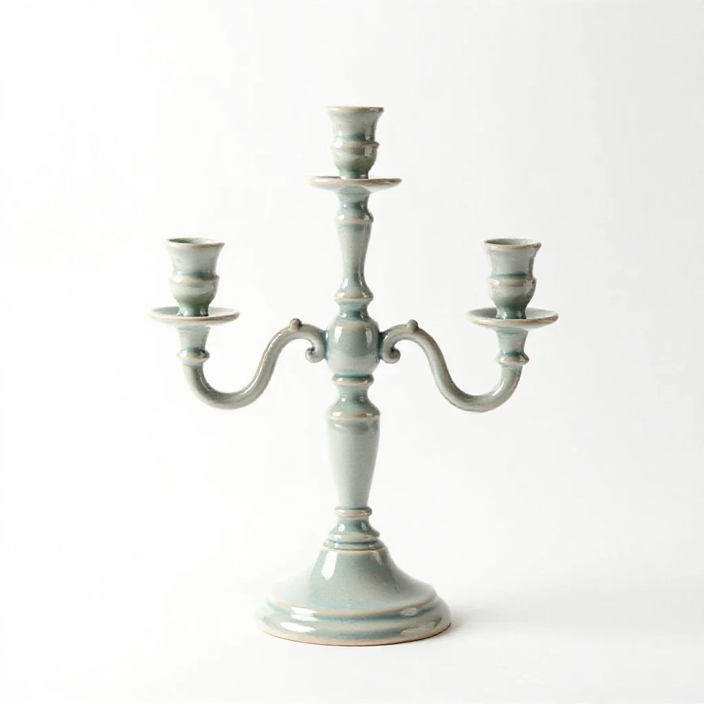 Candelabra isolated on a white background