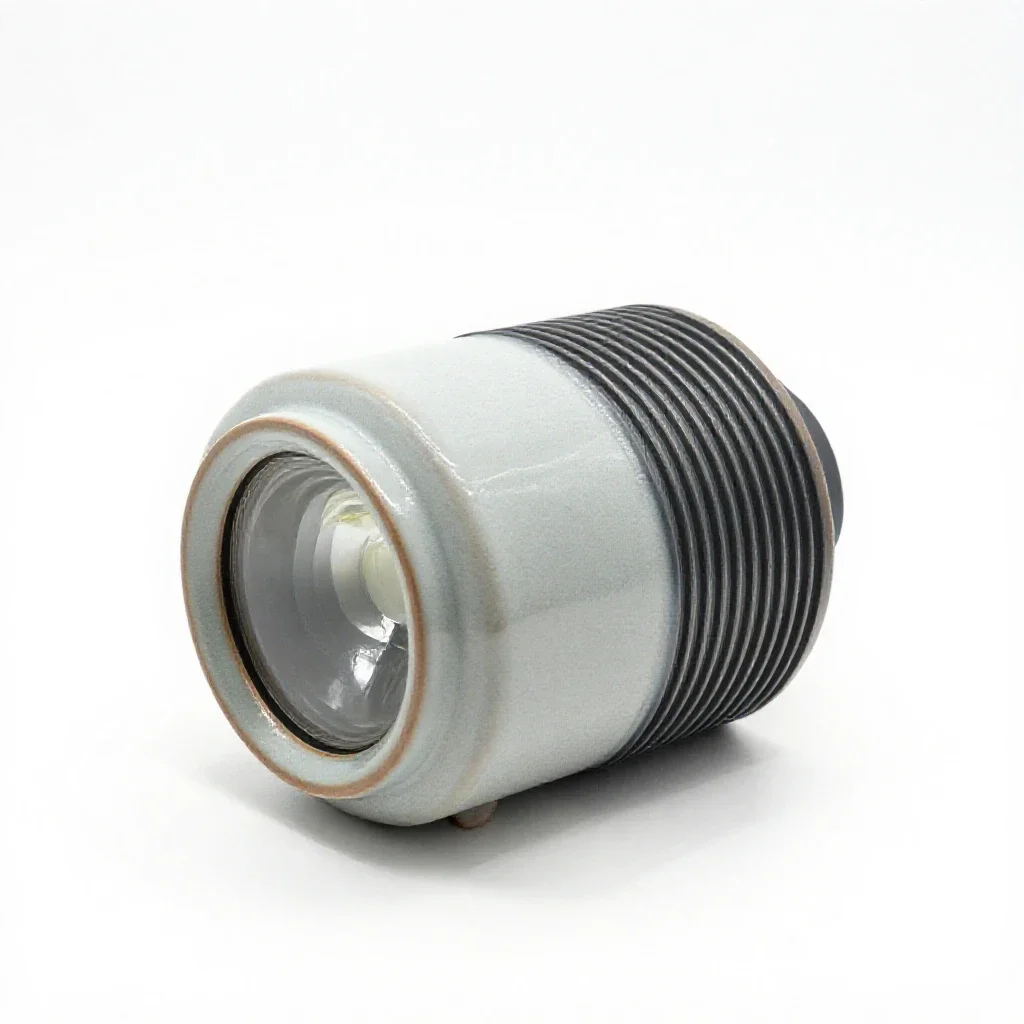 Projector lamp isolated on a white background