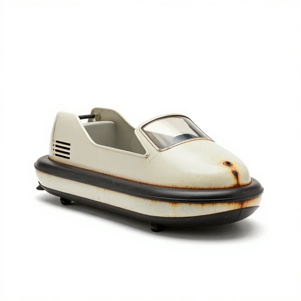 Hovercraft isolated on a white background
