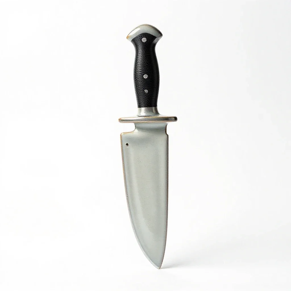 Machete in a sheath isolated on a white background