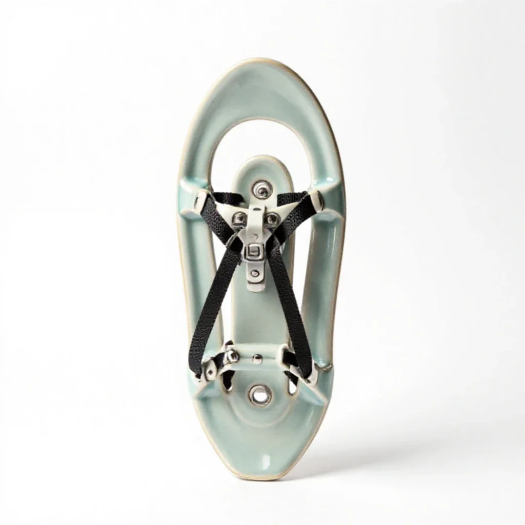 Snow shoe isolated on a white background
