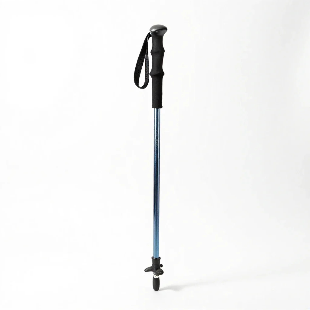 Trekking pole isolated on a white background