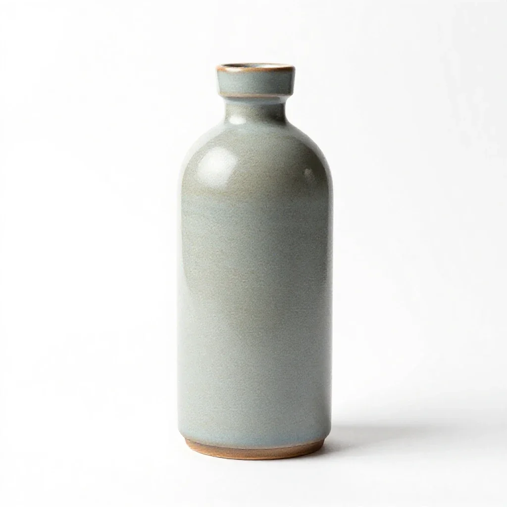 Water filter bottle isolated on a white background