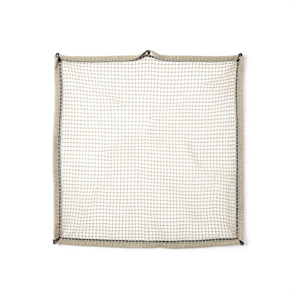 Fish net isolated on a white background