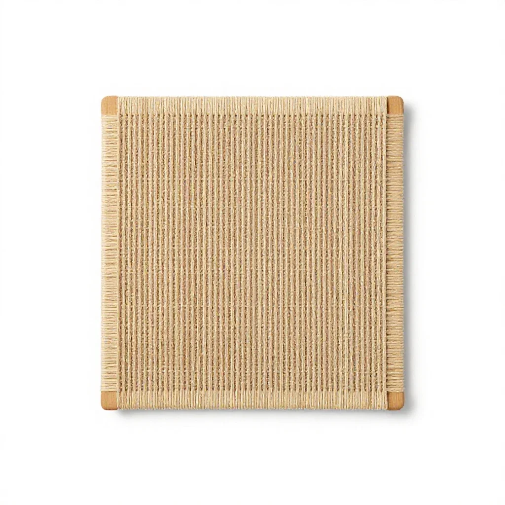 Scratching post isolated on a white background