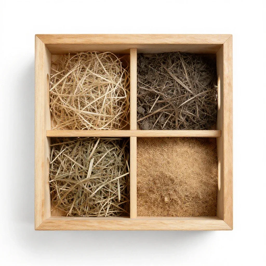 Travel crate isolated on a white background