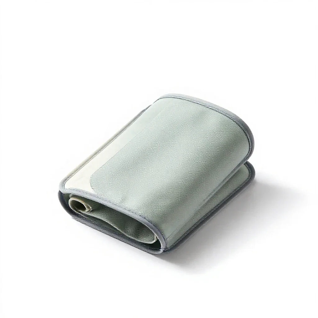 Blood pressure cuff isolated on a white background