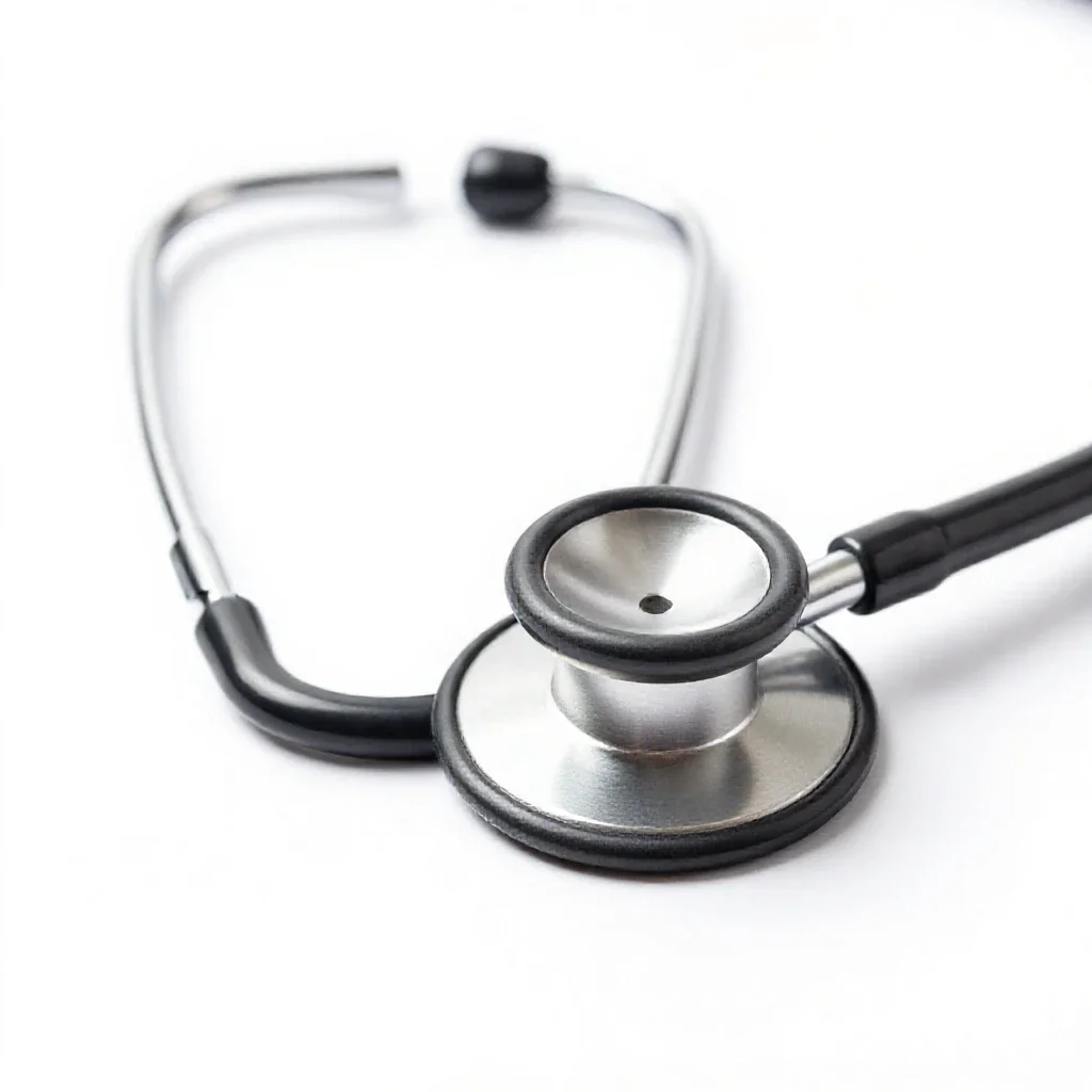 Stethoscope isolated on a white background