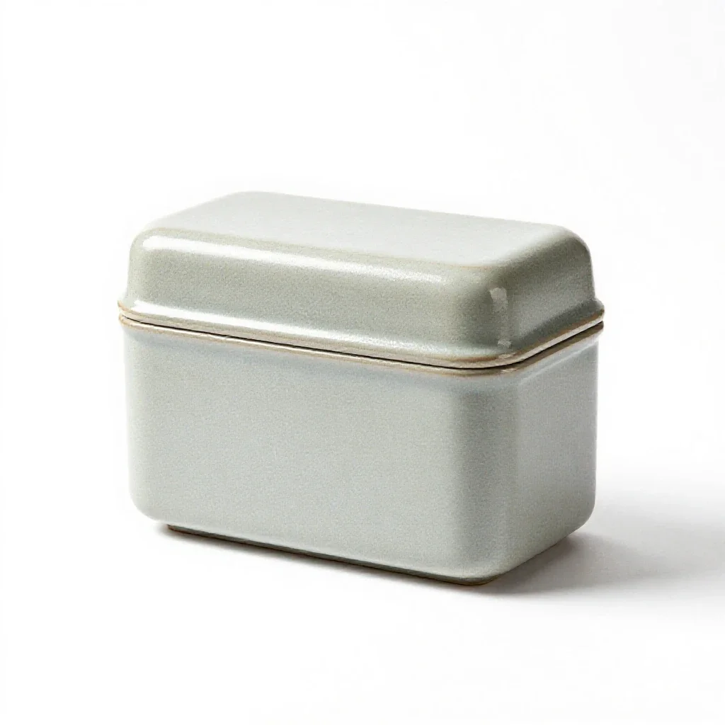 Sample containment case isolated on a white background