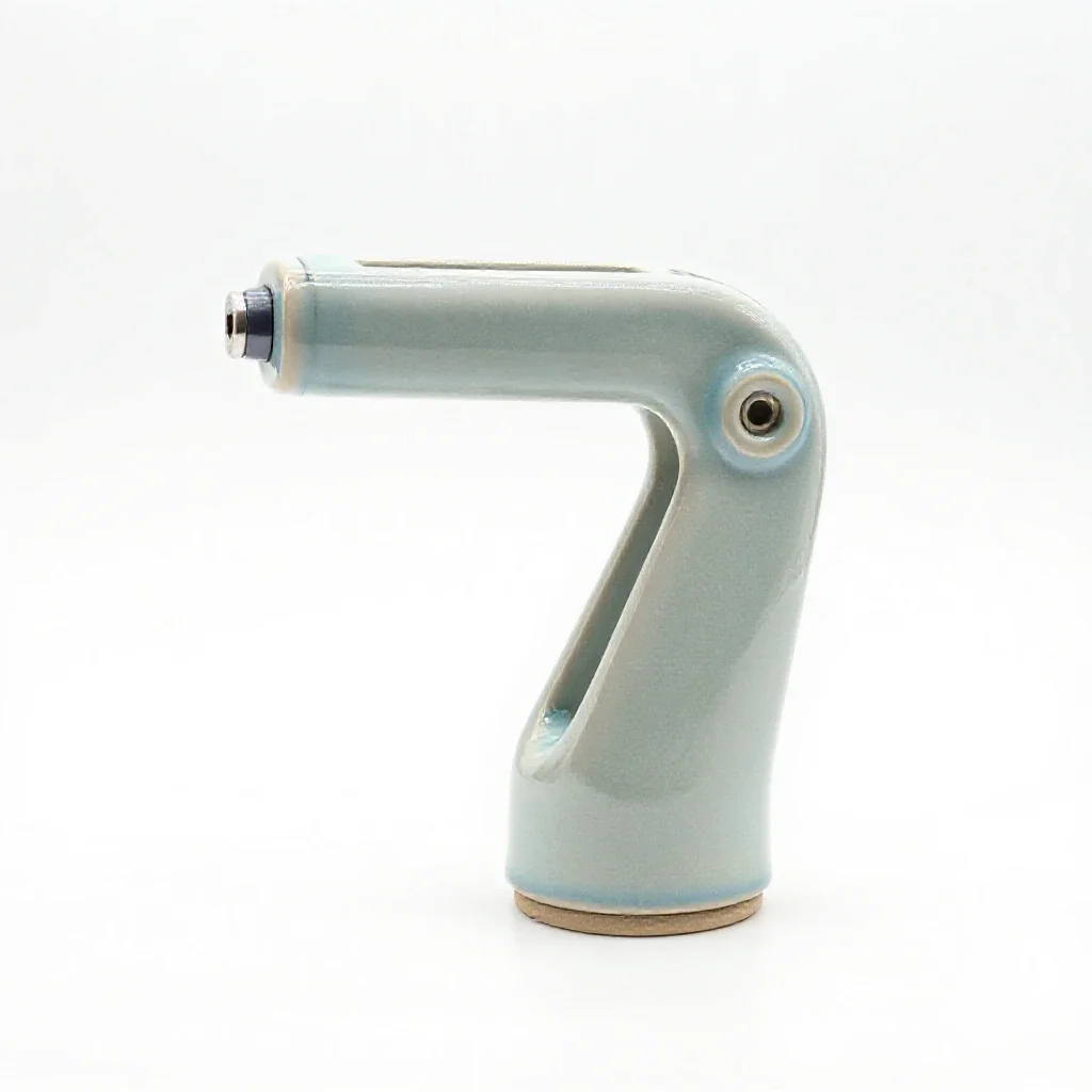 Servo actuator arm isolated on a white background