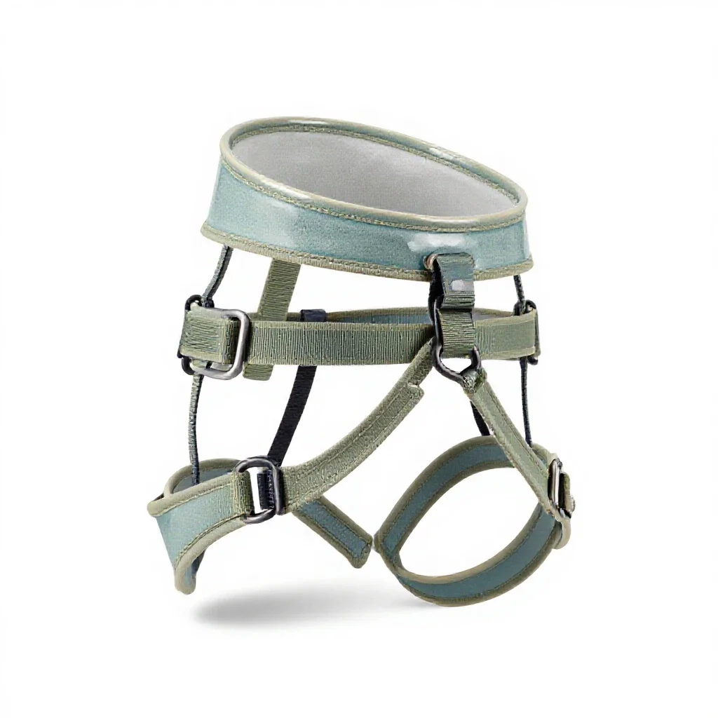 Climbing harness isolated on a white background