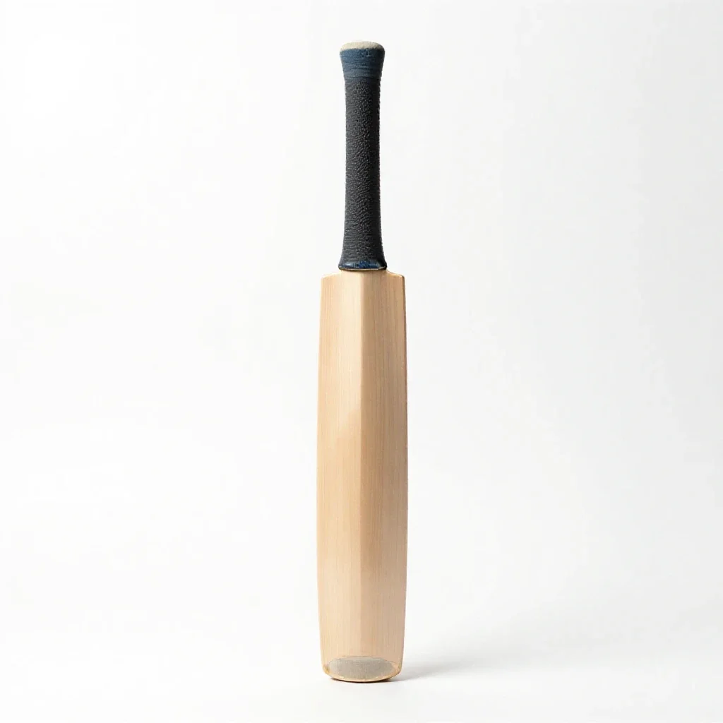 Cricket bat isolated on a white background