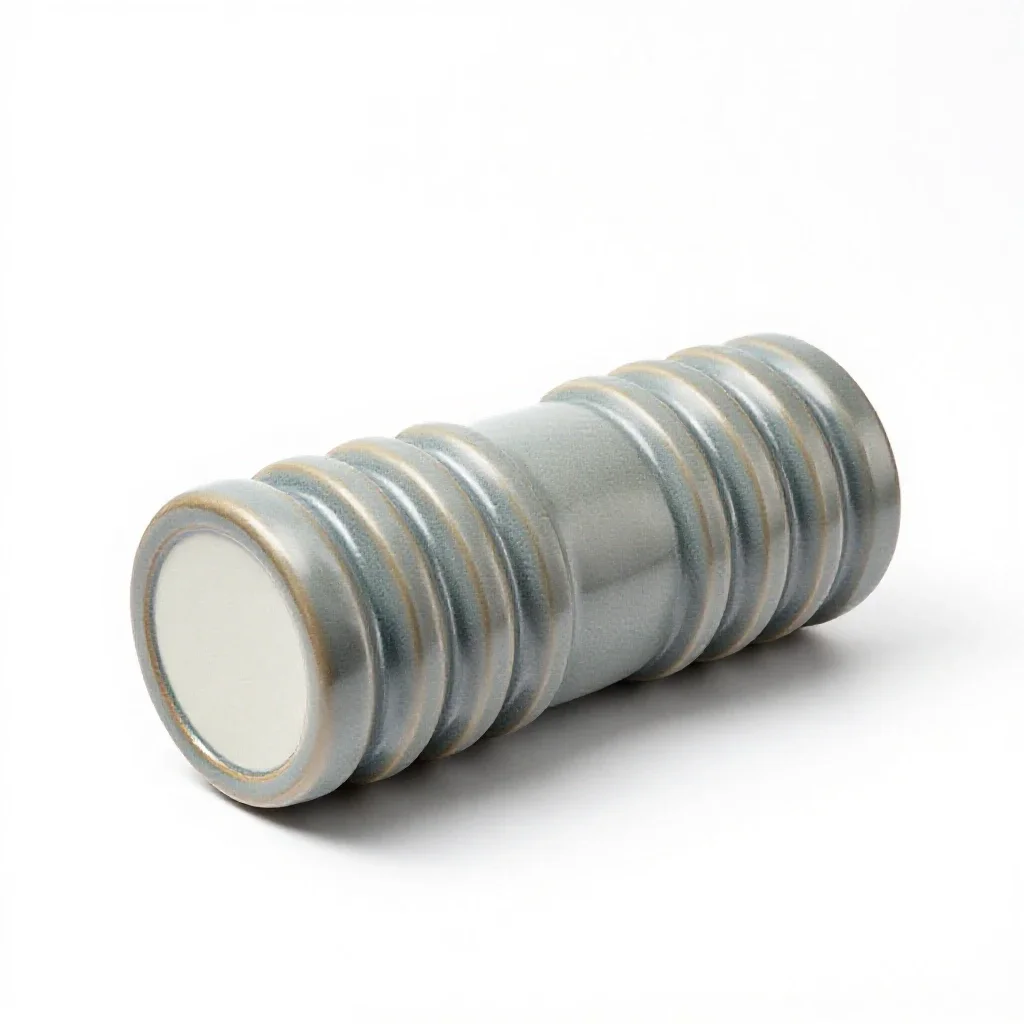 Foam roller isolated on a white background