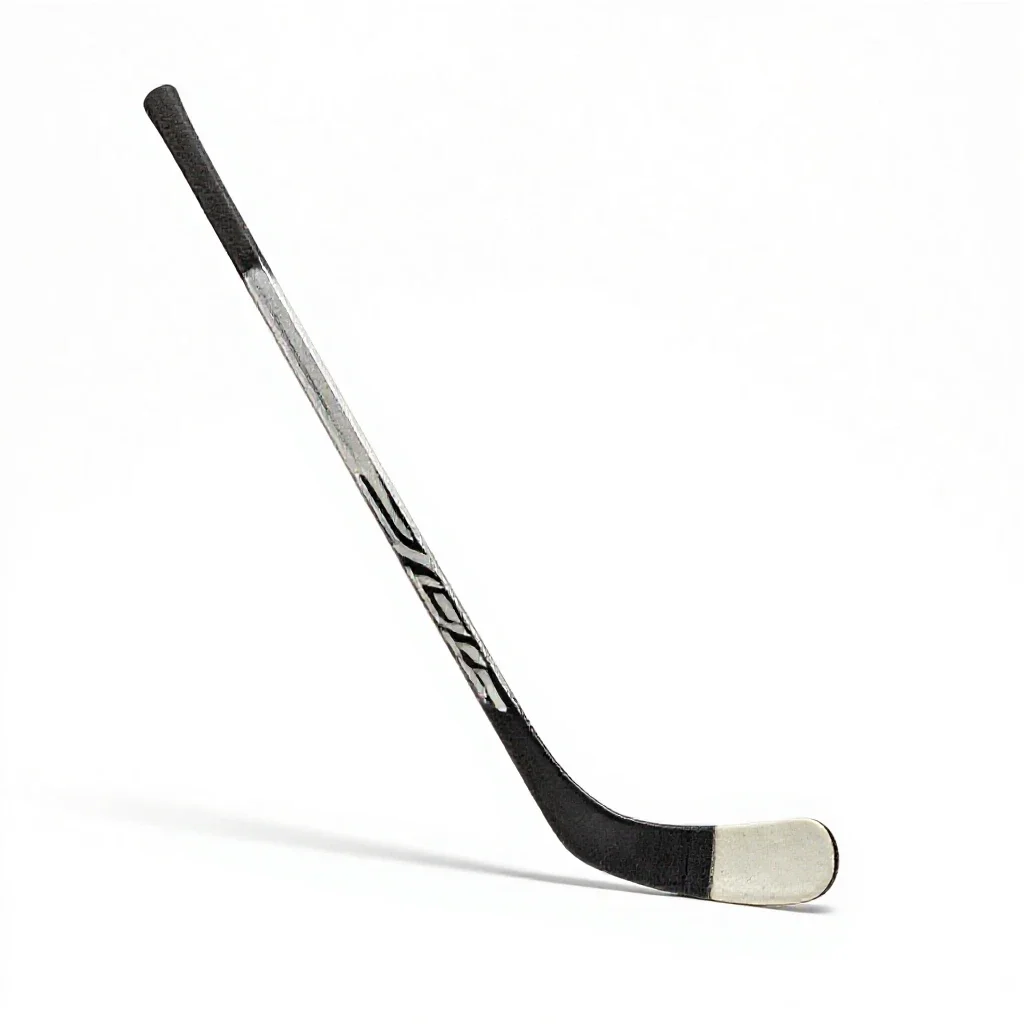 Hockey stick isolated on a white background