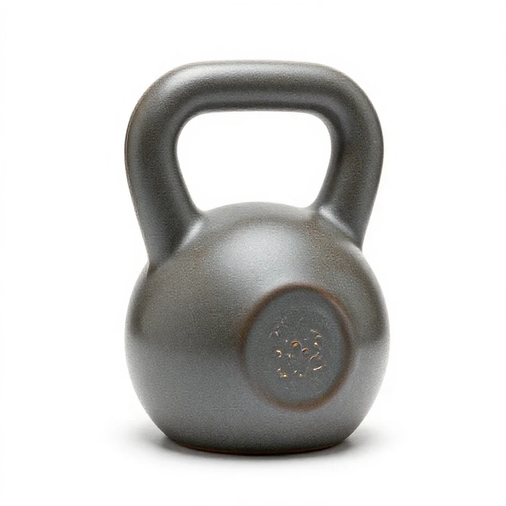 Kettlebell isolated on a white background