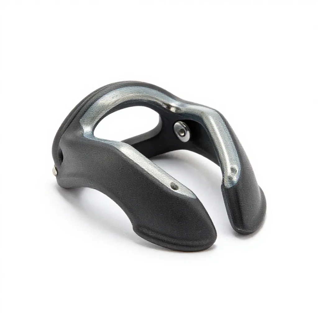 Set of climbing cams isolated on a white background