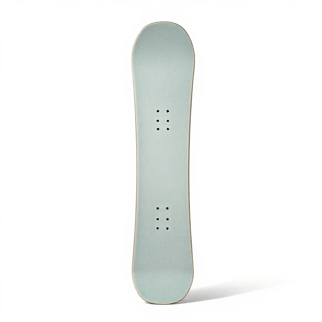 Snowboard isolated on a white background