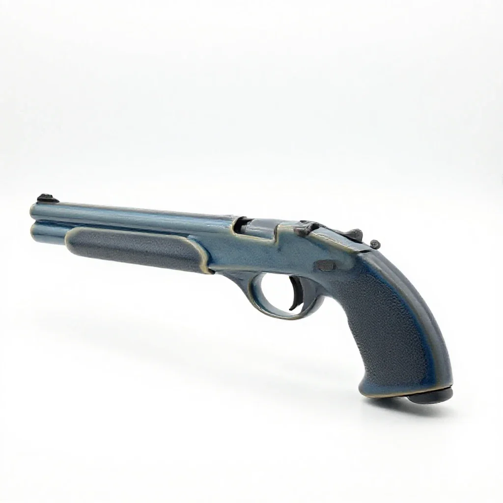 Spearfishing gun isolated on a white background