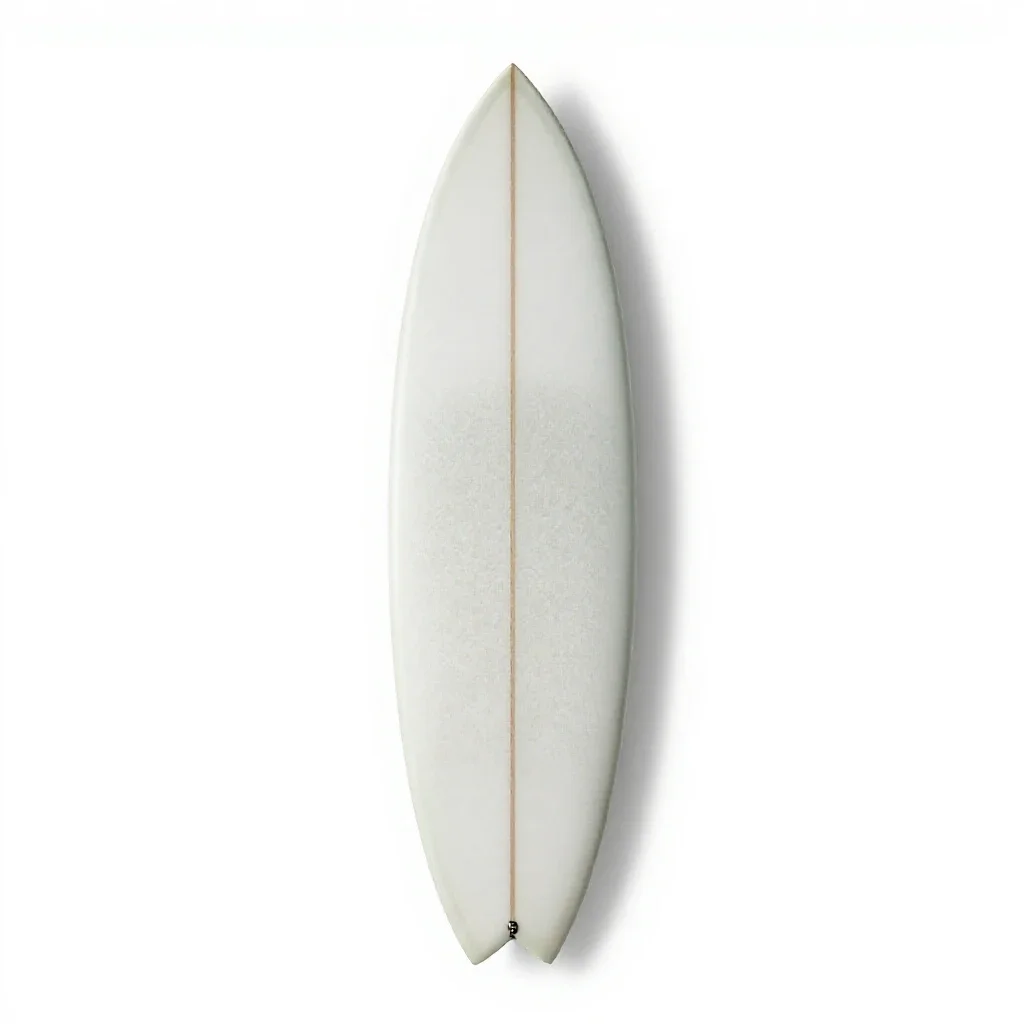 Surfboard isolated on a white background